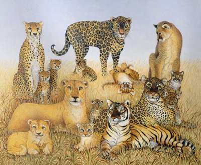 Die großen Katzen von Pat Scott