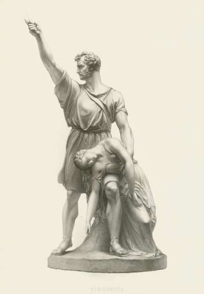Virginius und seine Tochter von Patrick MacDowell