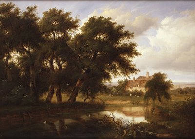 Häuser am Brent von Patrick Nasmyth