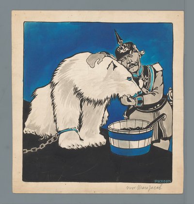 Deutschland und Russland von Patricq Kroon (signed by artist)