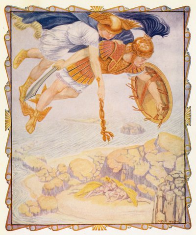 Perseus sieht die Gorgonen von Patten (after) Wilson