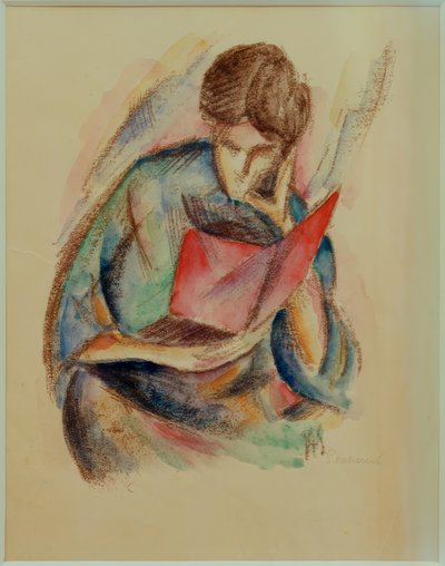 Lesende Frau von Paul Adolf Seehaus