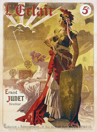 Plakat für die Zeitung 