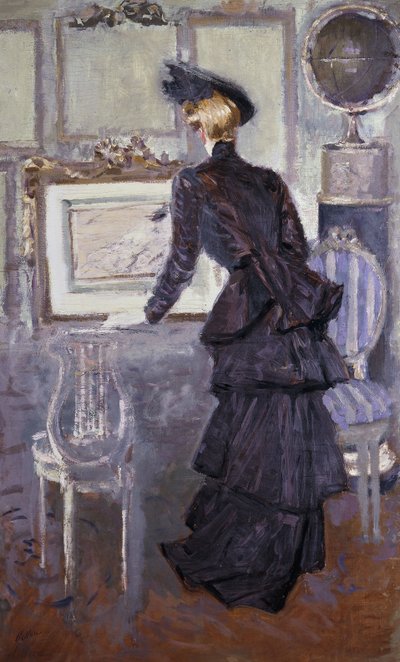 Daisy, Prinzessin von Pless im Atelier des Künstlers, 1907 von Paul Cesar Helleu