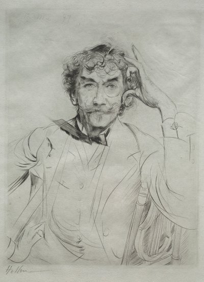 James MacNeill Whistler von Paul Cesar Helleu
