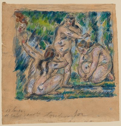 Badende von Paul Cezanne