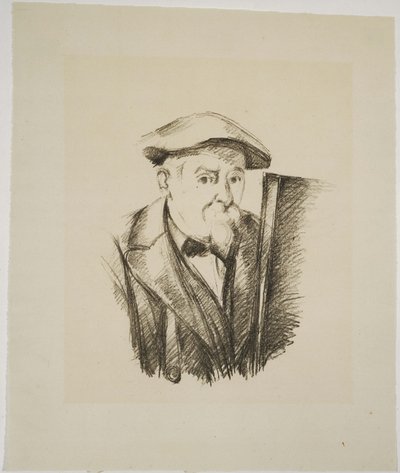 Selbstporträt von Paul Cézanne