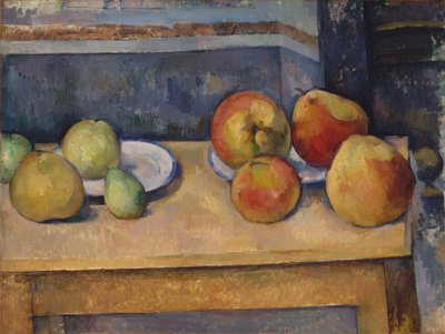 Stillleben mit Äpfeln und Birnen, ca. 1891-92 von Paul Cézanne