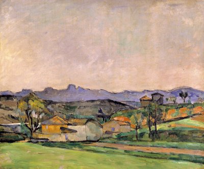 Der Sternkamm mit dem Königsgipfel, ca. 1878-79 von Paul Cézanne