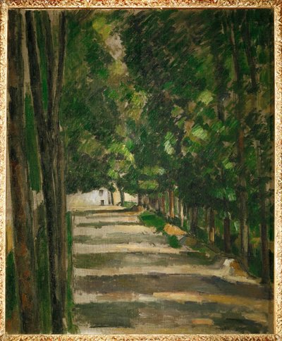 Die Allee von Paul Cezanne