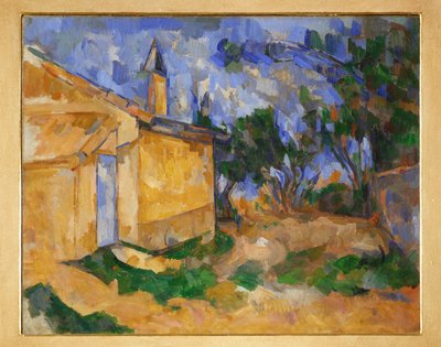 Das Häuschen von M. Jourdan von Paul Cezanne