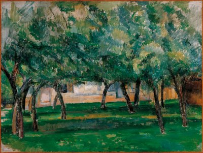 Bauernhof in der Normandie, ca. 1885-86 von Paul Cézanne