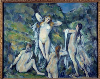 Vier Badende von Paul Cézanne