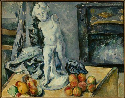Stillleben mit Gips-Cupid von Paul Cézanne