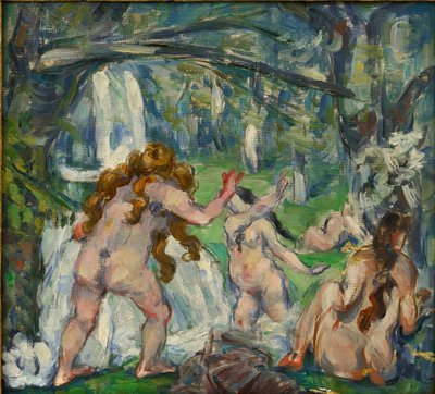 Drei Badende von Paul Cézanne