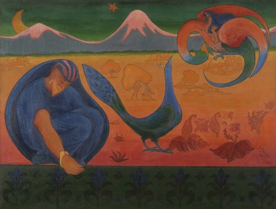 Die nabische Landschaft, 1890 von Paul Elie Ranson