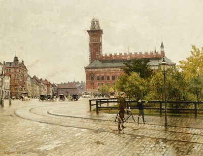 Raadhuspladsen, Kopenhagen, 1893 von Paul Fischer