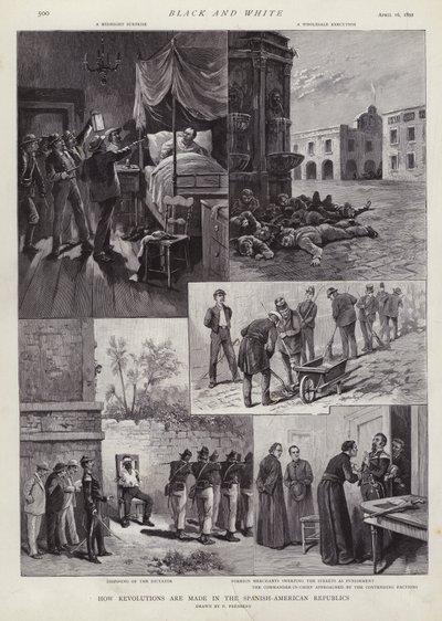 Revolutionen in Lateinamerika von Paul Frenzeny