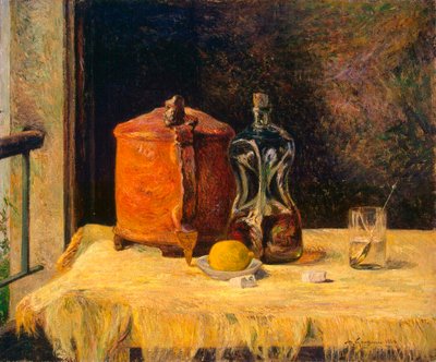 Am Fenster, 1882 von Paul Gauguin