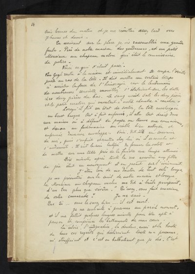 Avant et après - Beschreibung von Gauguins Aufenthalt bei Vincent van Gogh in Arles (S. 14) von Paul Gauguin