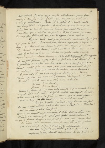 Avant et après - Beschreibung von Gauguins Aufenthalt bei Vincent van Gogh in Arles (S. 11) von Paul Gauguin