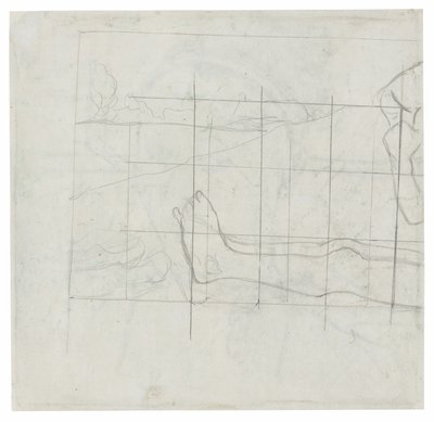 Entwurf für eine Jardiniere: Die Toilette von Paul Gauguin