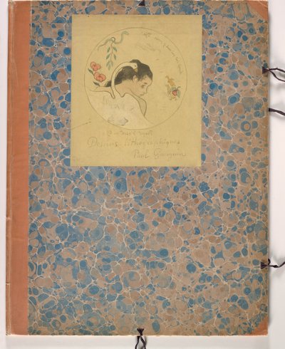 Entwurf für einen Teller - Leda von Paul Gauguin