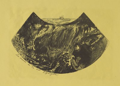 Dramen des Meeres: Ein Abstieg in den Mahlstrom, 1889 von Paul Gauguin
