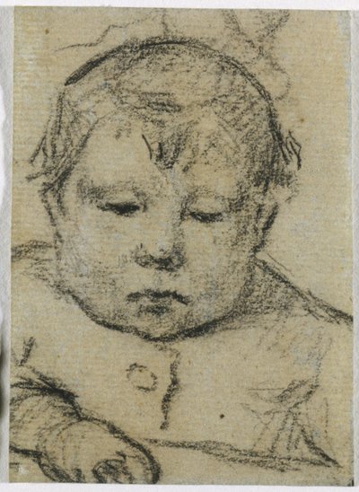 Emil Gauguin als Kind, rechte Hand nach vorne, ca. 1875-1876 von Paul Gauguin