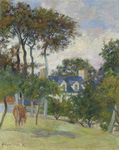 La Maison blanche von Paul Gauguin