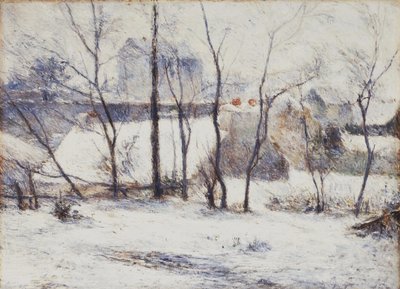 La Neige à Vaugirard II von Paul Gauguin