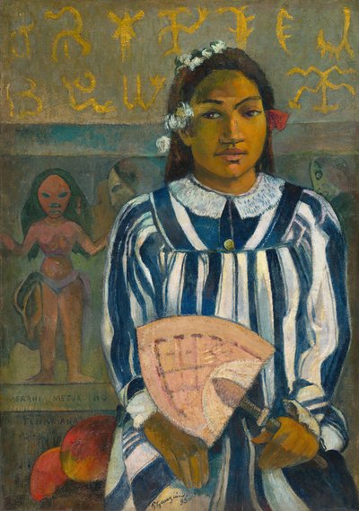 Merahi metua no Tehamana Tehamana hat viele Eltern oder Die Vorfahren von Tehamana, 1893 von Paul Gauguin