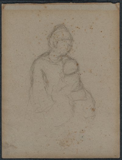 Mutter und Kind (recto) von Paul Gauguin