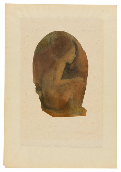 Sitzender tahitianischer Jugendlicher von Paul Gauguin