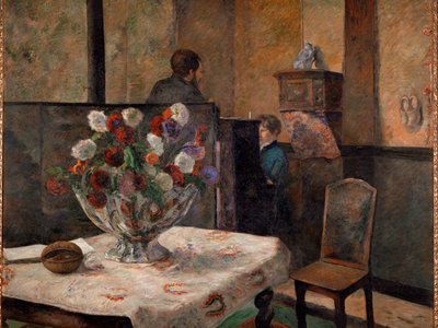 Stillleben mit Blumen von Paul Gauguin