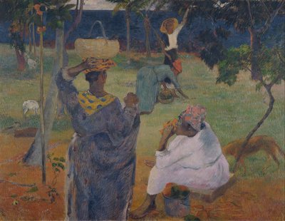 Die Mangobäume, Martinique von Paul Gauguin