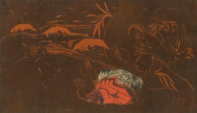 Das Universum wird erschaffen von Paul Gauguin