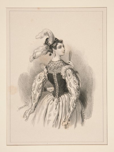 Travestissement de Fantaisie von Paul Gavarni