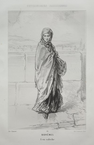 Bohèmiens von Paul Gavarni