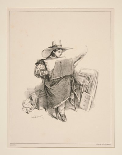 CLOTILDE. von Paul Gavarni