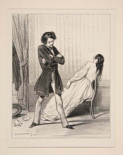 "...Die heilige Vorsehung..." von Paul Gavarni