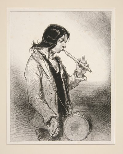 Le Galoubet von Paul Gavarni