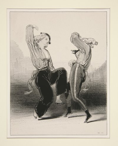Die Arthurs liegen, die Ratten tanzen. von Paul Gavarni