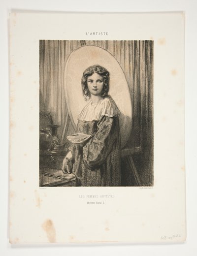Les Femmes Artists/ Mistress Diana S von Paul Gavarni