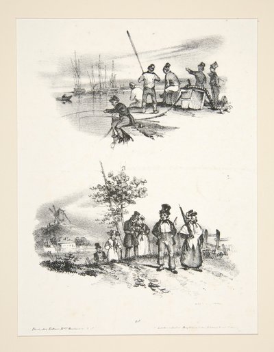 Kleine Figuren IX. von Paul Gavarni