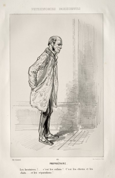 Eigentümer von Paul Gavarni