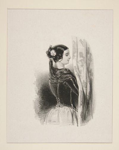 Ritta die Andalusierin von Paul Gavarni