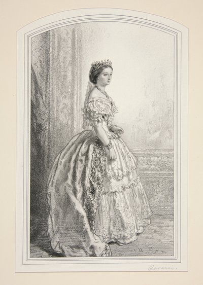Ihre Majestät die Kaiserin Eugénie von Paul Gavarni