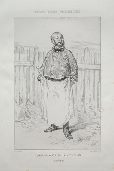 Sergent - Major der Nième Legion von Paul Gavarni