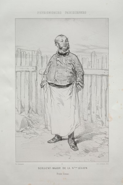 Sergent - Major der Nième Legion von Paul Gavarni